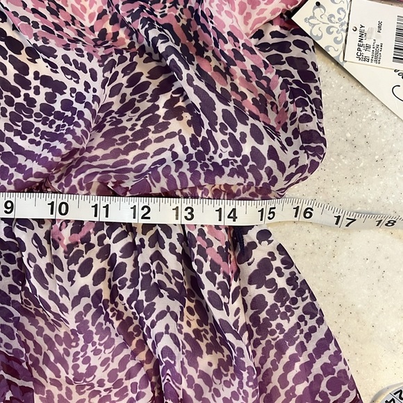 Speechless Purple Printed Dress - Picture 9 of 10